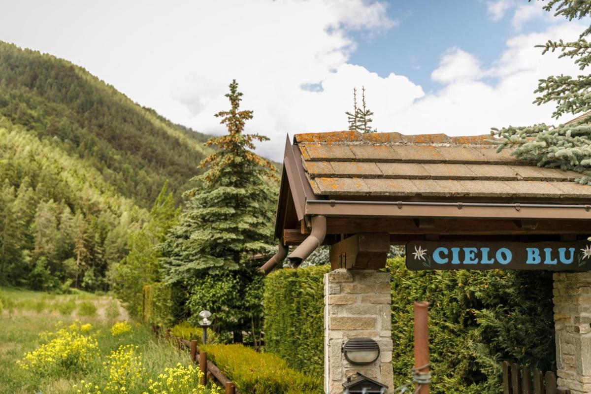Cielo Blu Casa Alpina Vialattea Villa Oulx Dış mekan fotoğraf